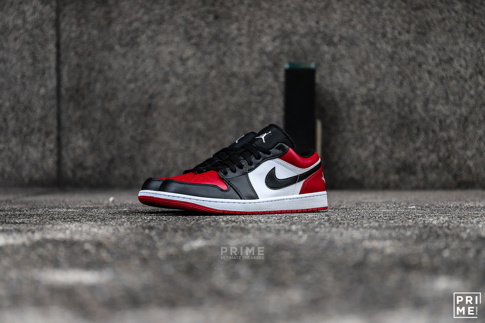 Nike Air Jordan 1 Low Bred Toe (553558 612) – Prime