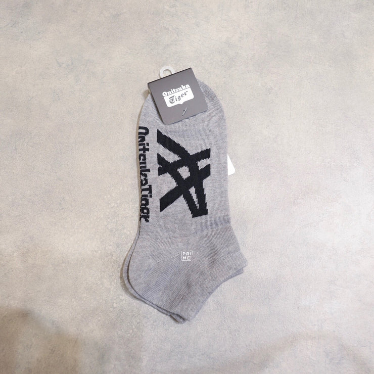 Onitsuka socks (ankle sock) Grey/Black