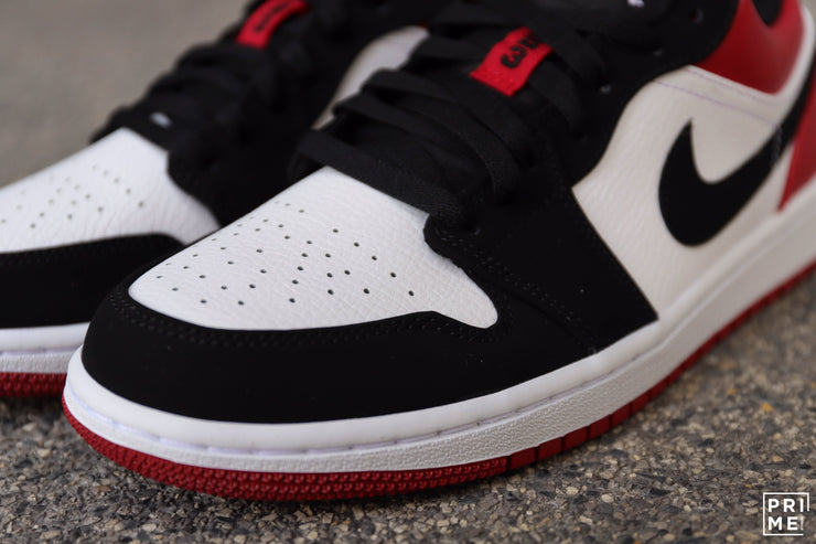 Nike Air Jordan 1 Low Black Toe (553558-116)
