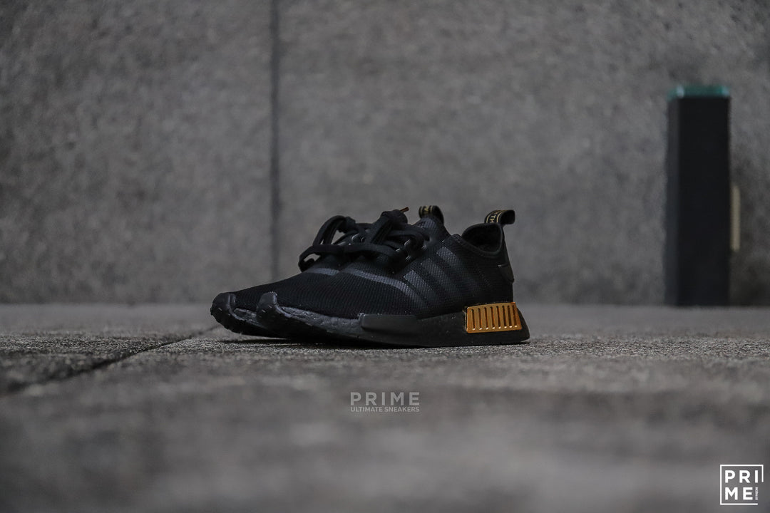 Adidas NMD R1 Core Black/Gold Metalic(FV1787) – Prime