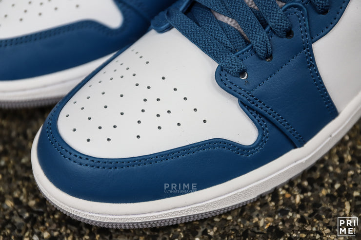 Nike Air Jordan 1 Low True Blue  / cement grey white  (553558-412)