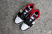 Nike Air Jordan 1 Mid Gym Red Black White (554724-122)