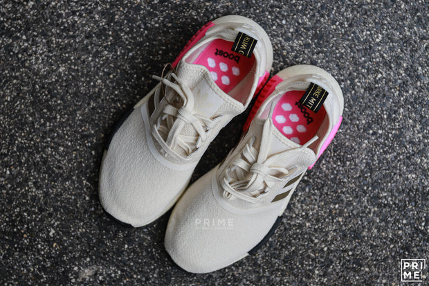 Adidas NMD R1  Cream White / Gold / Pink  (FY3566)