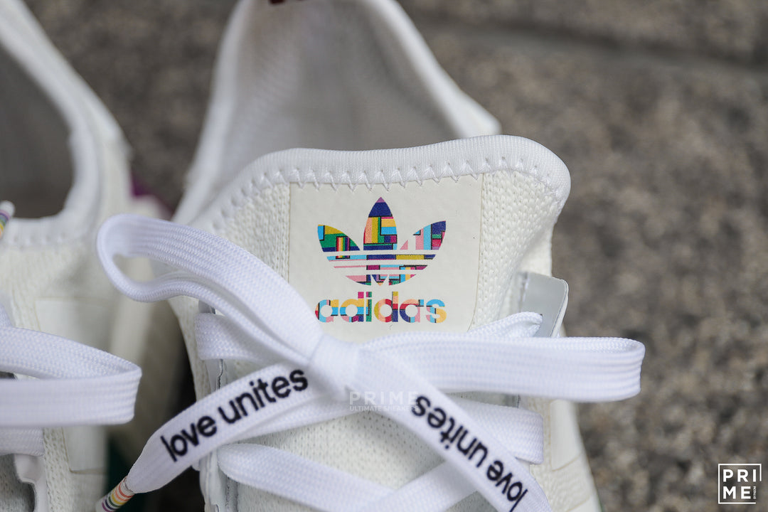 Adidas NMD R1 PRIDE Cloud White Limited Love unite(FY9024)  Prime