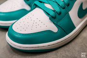 Nike Air Jordan 1 Low White / Emerald / White  (DC0744 132)