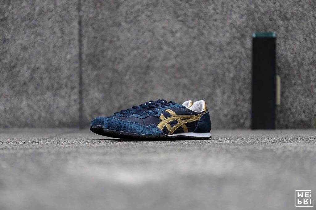 Onitsuka serrano cheap navy gold