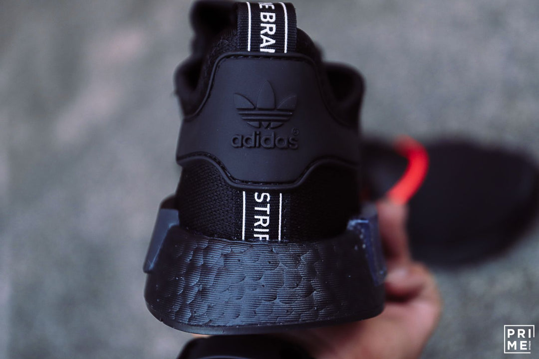 Adidas NMD R1 Core Black / Core Black / Solar Red (EE5085) – Prime