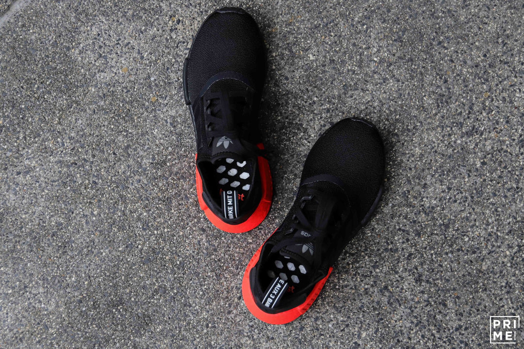 Adidas NMD R1 Core Black / Core Black / Solar Red (EE5107) Prime Adidas NMD R1 Core Black / Core Black / Solar Red (EE5107) Prime