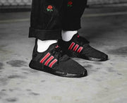 Adidas NMD R1  Core Black / Shock Red / Hi-Res Yellow(G27576)Limited