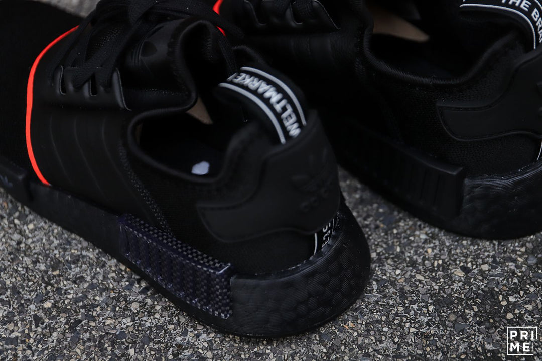 Adidas NMD R1 Core Black / Core Black / Solar Red (EE5085) – Prime